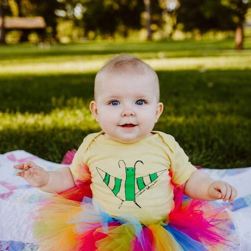 Baby Nola models Tashiba Johnson's butterfly onesie <3 Photo by Ryan Curry Photography